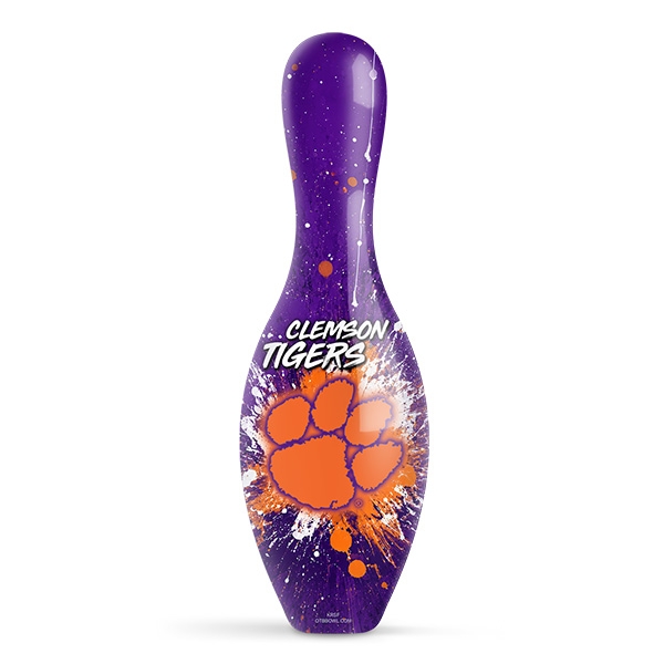 Clemson Paint Splash Pin