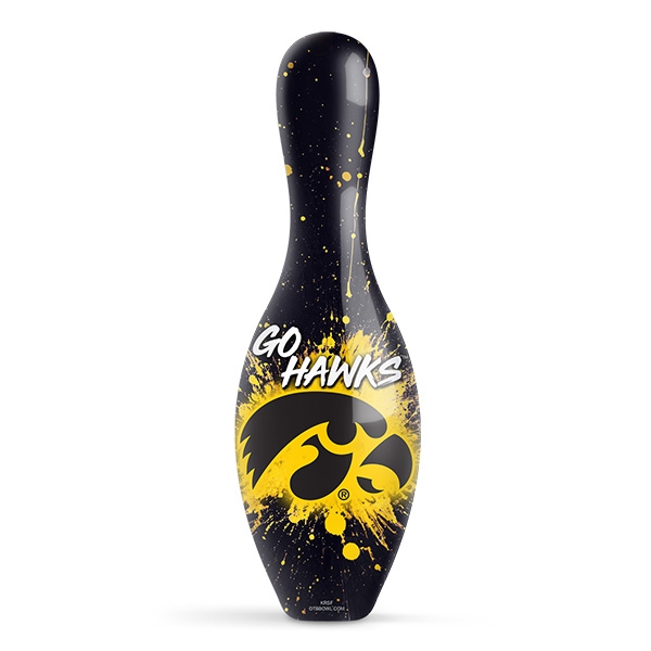 Iowa Paint Splash Pin