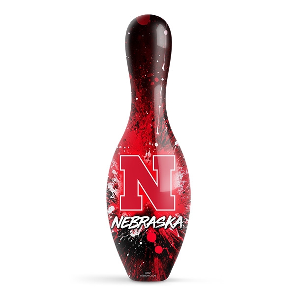 Nebraska Paint Splash Pin