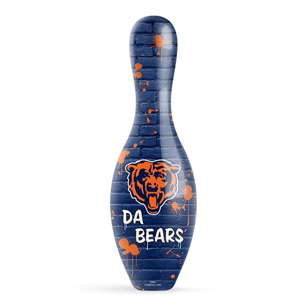 NFL Graffiti Wall Chicago Bears Pin