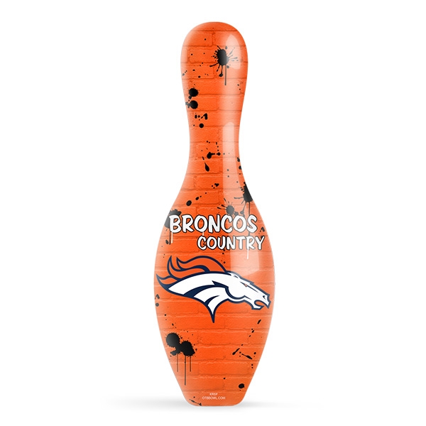 NFL Graffiti Wall Denver Broncos Pin