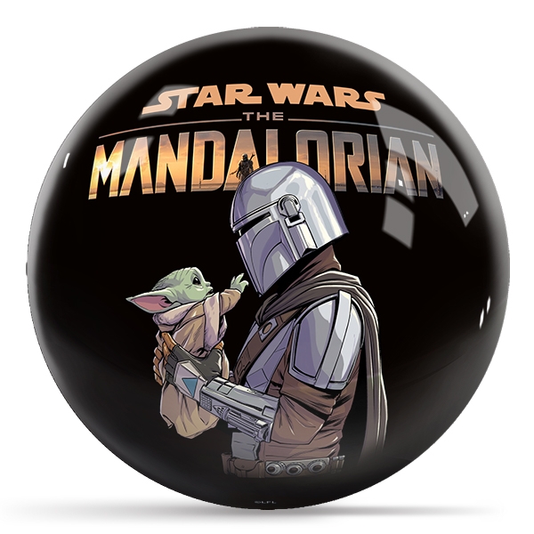 Mandalorians Grogu and Mando
