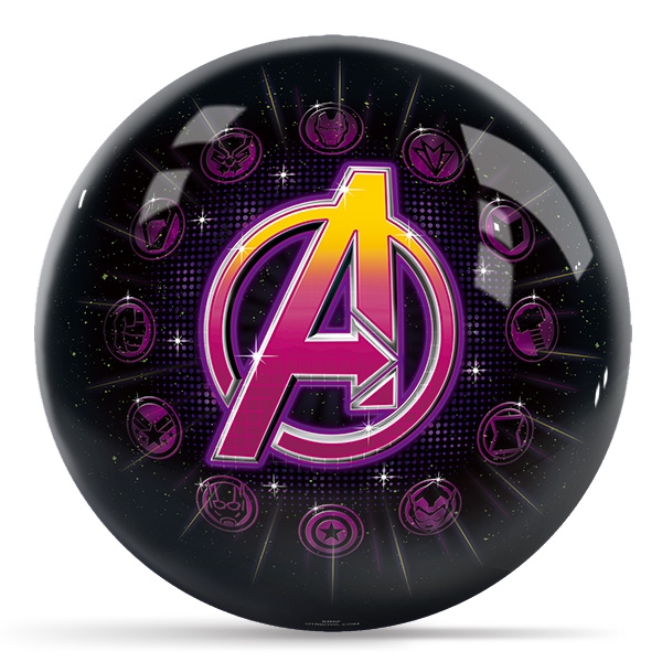 Avengers Logo and Hero Icons